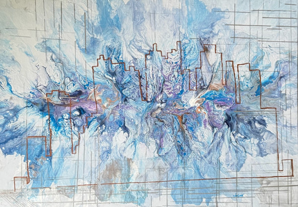 City in Bloom by Lydia Watson, WATSART  LLC, Image 1.