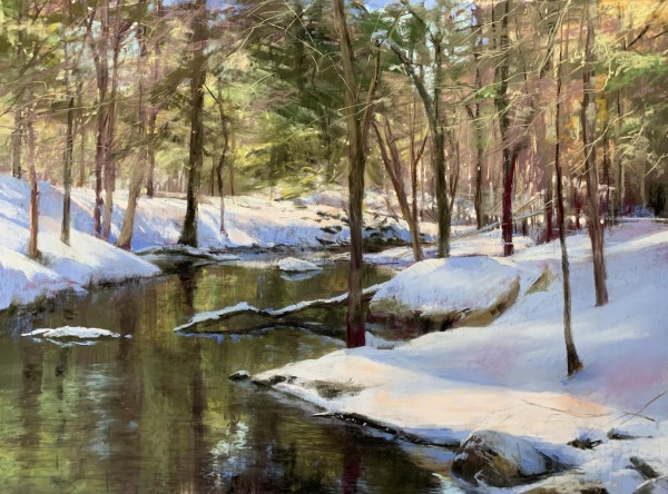 Mid-Winter Melt (large) by Jeanne Rosier Smith