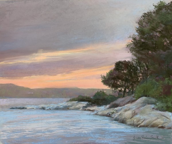 Harbor Twilight by Jeanne Rosier Smith