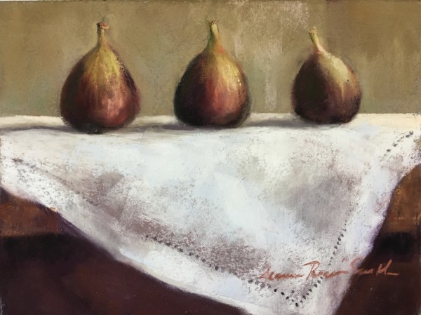 Three Fresh Figs by Jeanne Rosier Smith