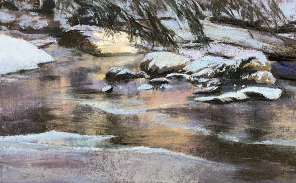 Frozen Brook by Jeanne Rosier Smith