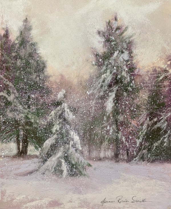 Snow Falling by Jeanne Rosier Smith