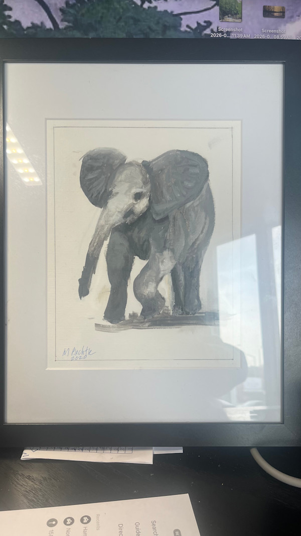 Jimmy the Baby Elephant by Marianne Bechtle, Image 1.