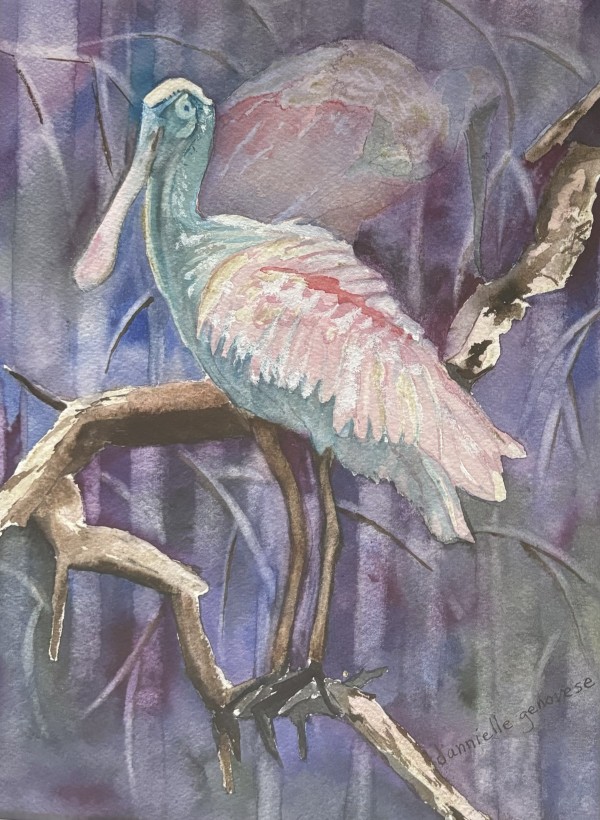 The Spoonbill by Dannielle Genovese