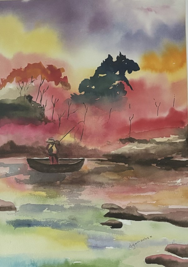 Thai Fisherman by Dannielle Genovese