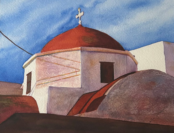 Santorini, Greece by Dannielle Genovese