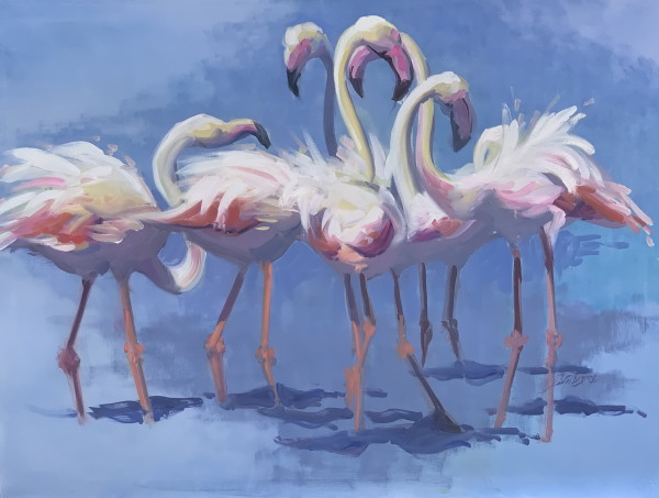 Flamingo 2 by Patricia Silbiger