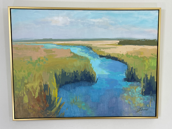 St. Simon Marsh by Patricia Silbiger