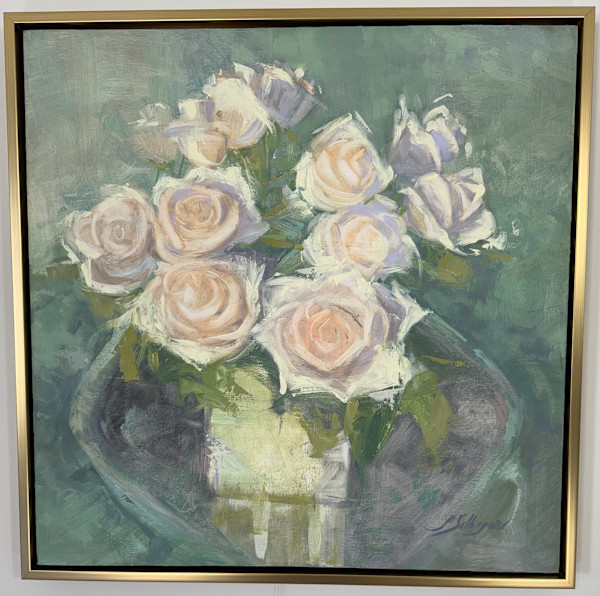 Peaceful Roses by Patricia Silbiger