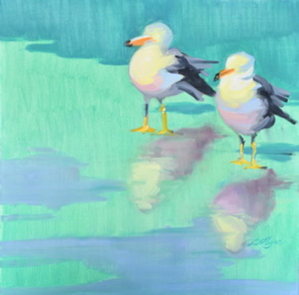 Seagull Siblings by Patricia Silbiger