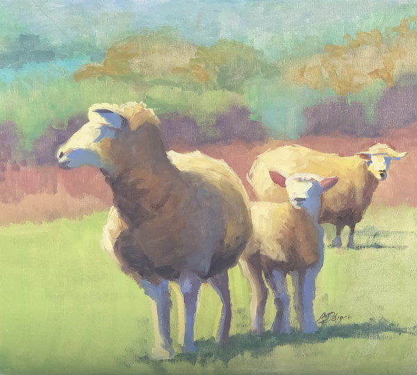 Shepherd's Flock 5 by Patricia Silbiger