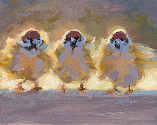 Simple Sparrows by Patricia Silbiger