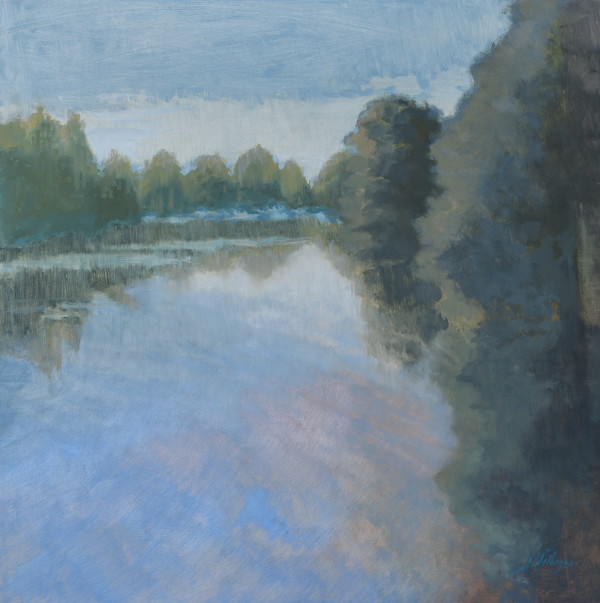 Waterside Morning by Patricia Silbiger