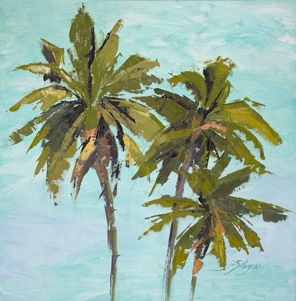 Palm Breeze by Patricia Silbiger