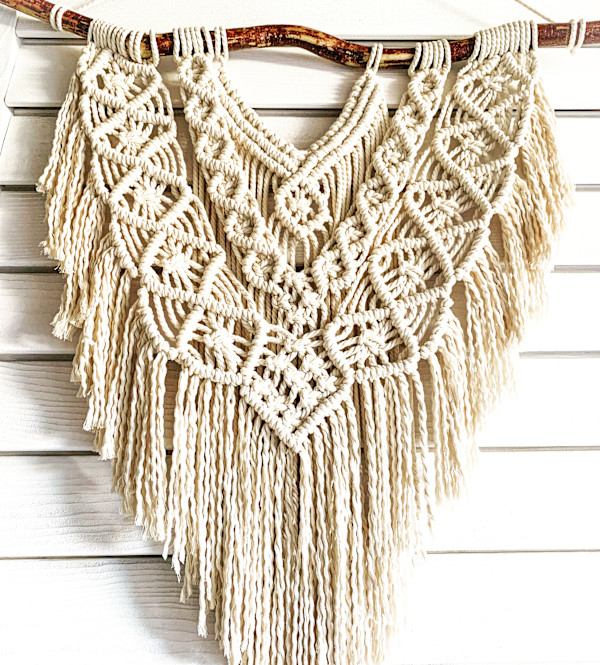 Macramé Wall Hanging by Jill Hankins