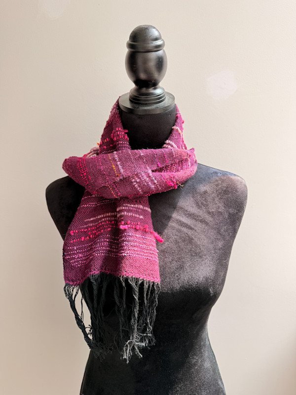 Plum Haze Scarf by Jill Hankins, Image 7.