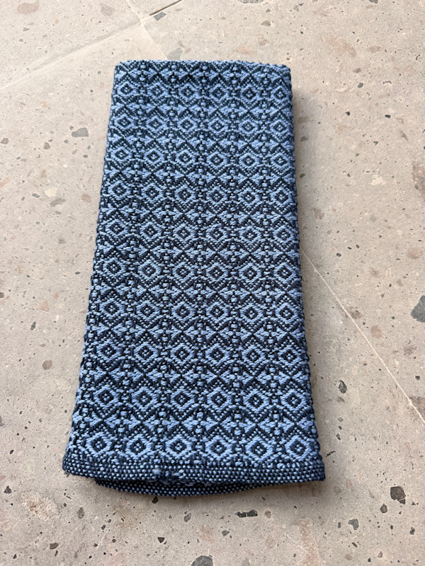 Pacific Ink Hand Towel (Light Hem) by Jill Hankins, Image 1.