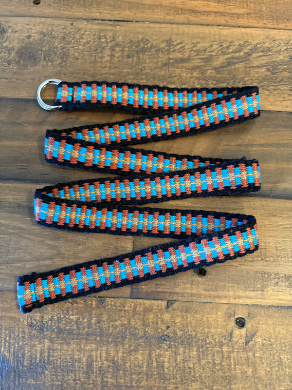 Copper Tracks Belt by Jill Hankins