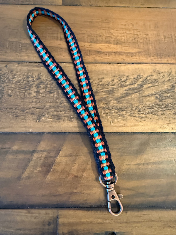 Copper Tracks Wrist Loop by Jill Hankins