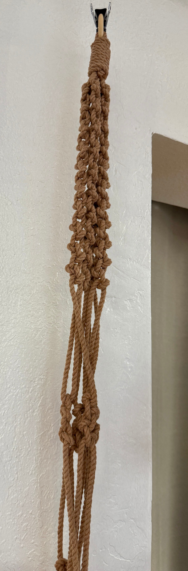 Brown Plant Hanger by Jill Hankins