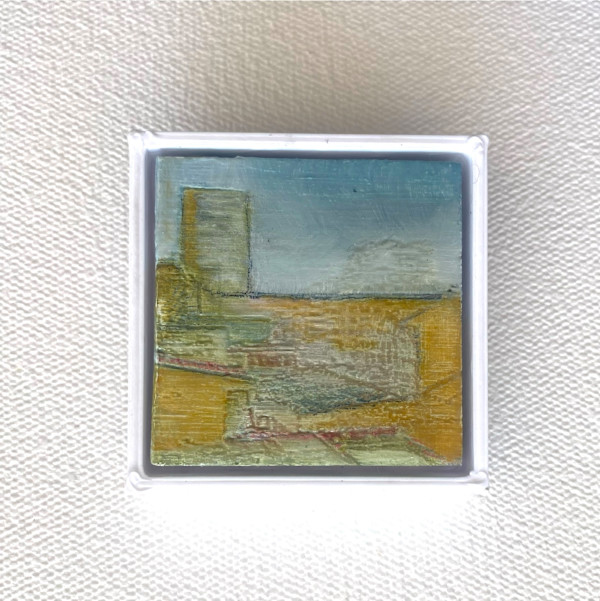 Wearable painting B2 by Madeleine van Manen