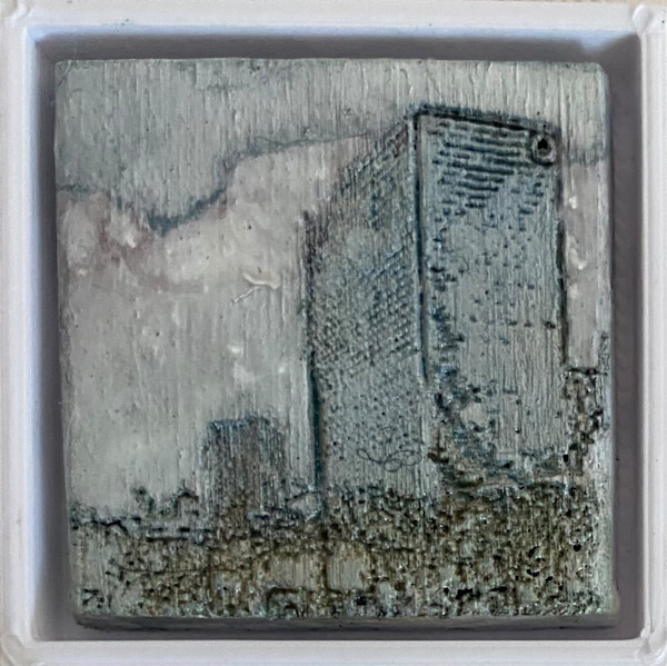 Wearable painting B8 by Madeleine van Manen