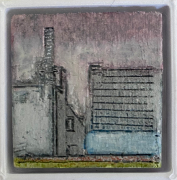 Wearable painting B9 by Madeleine van Manen