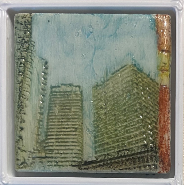 Wearable Painting B11 by Madeleine van Manen