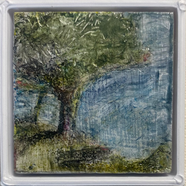 Wearable painting B12 by Madeleine van Manen