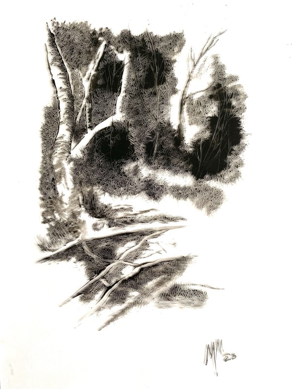 Magical Milkwood Forest by Madeleine van Manen