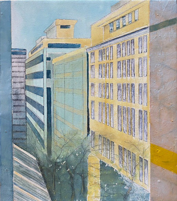 Rebecca's View on Bree Street by Madeleine van Manen