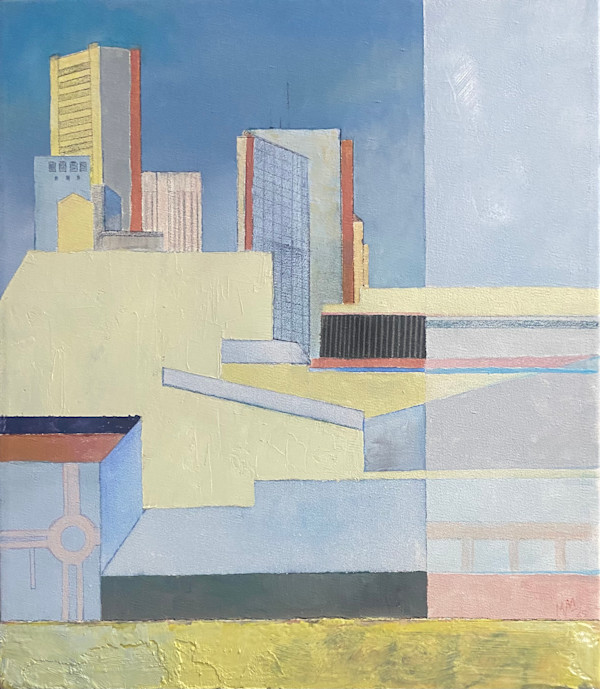 Towards Adderley Street by Madeleine van Manen