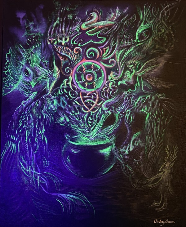 Psychedelic Celtic by Cortney Crewe