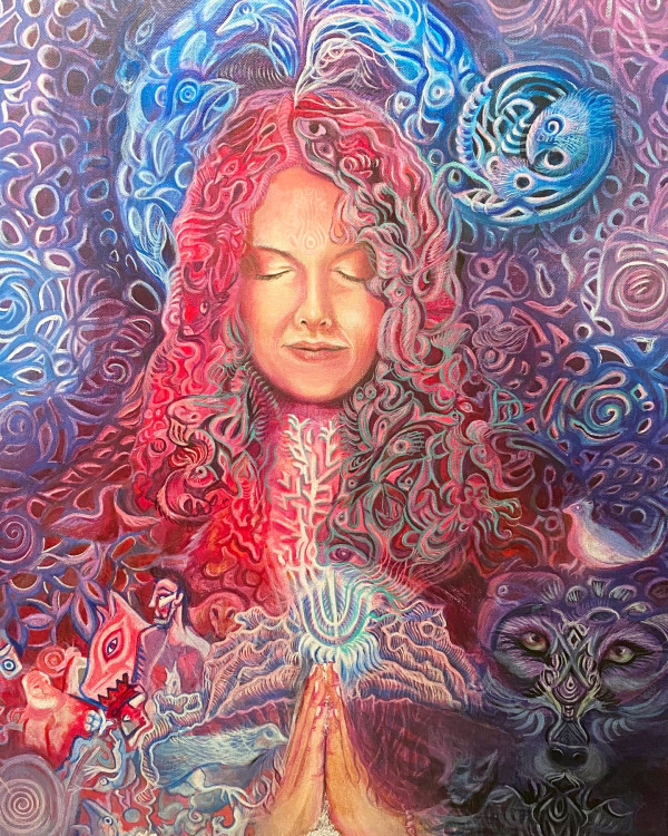 Self Portrait by Cortney Crewe