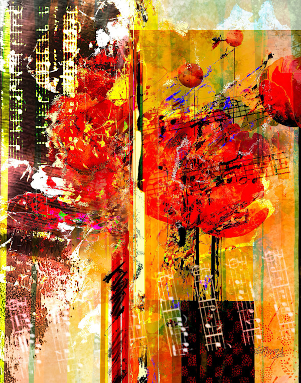 A Musical Floral Flurry by Gaylotta Murray, Image 1.
