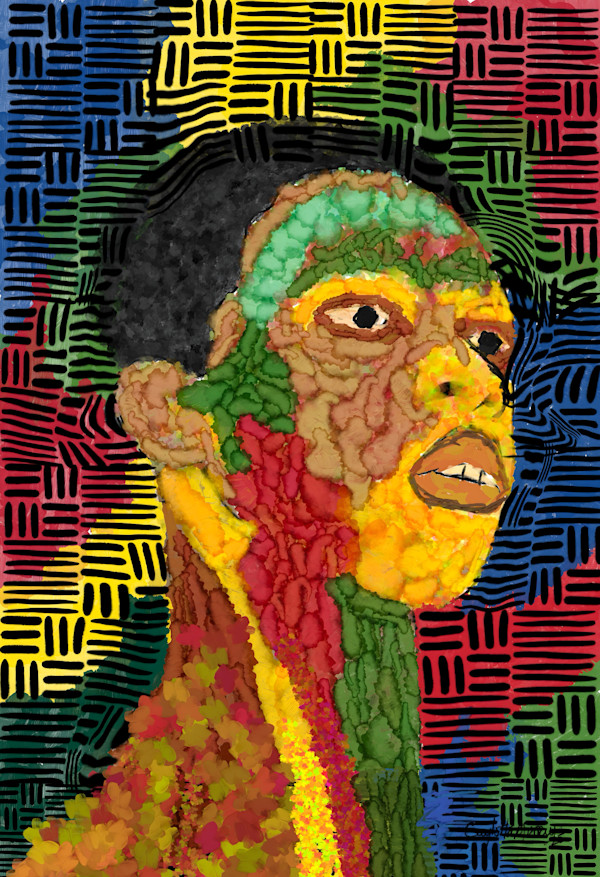 His Visage of Determination by Gaylotta Murray, Image 1.