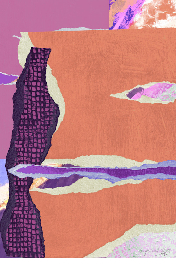 Lattice of Shapes & Edges by Gaylotta Murray