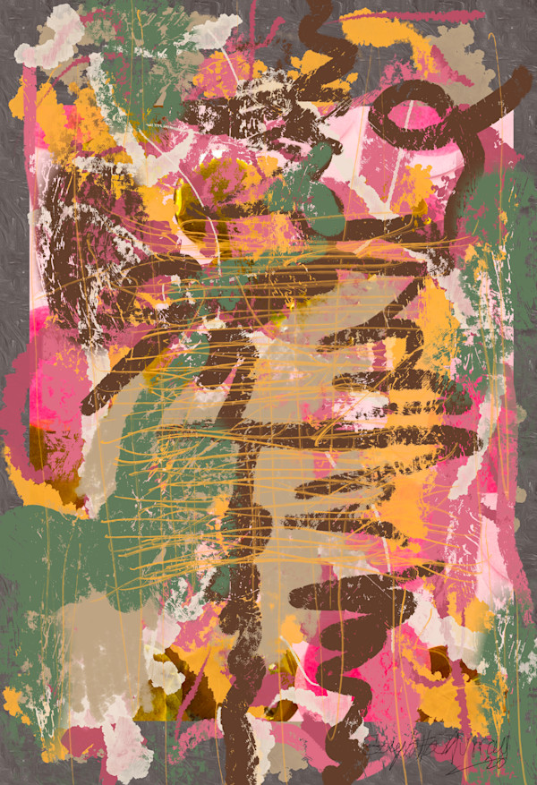 Marks & Strokes in Flux by Gaylotta Murray