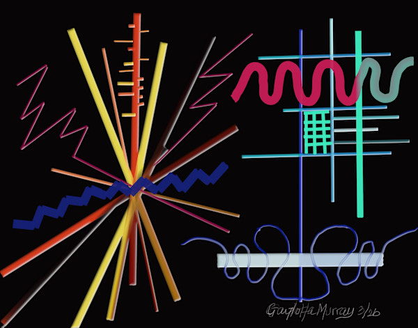 Doodles in the Dark by Gaylotta Murray, Image 1.