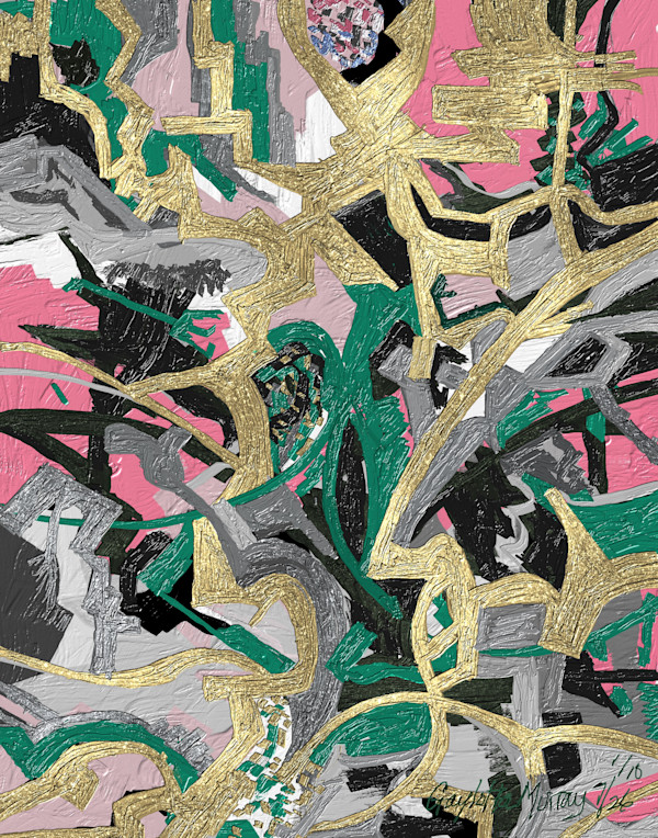 Gold Thicket (Rose Ground) by Gaylotta Murray, Image 1.