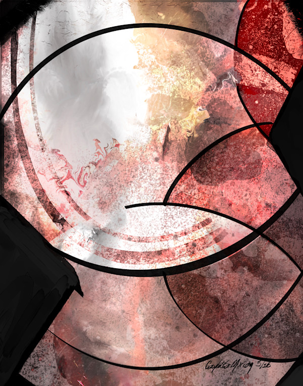 Orbits of Ash & Embers-3 by Gaylotta Murray