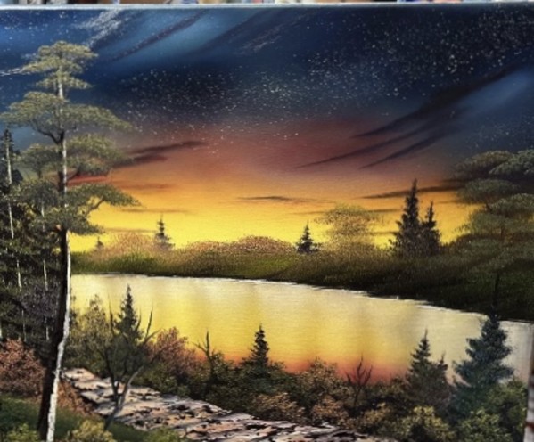 Golden Sunset by Derek Cline