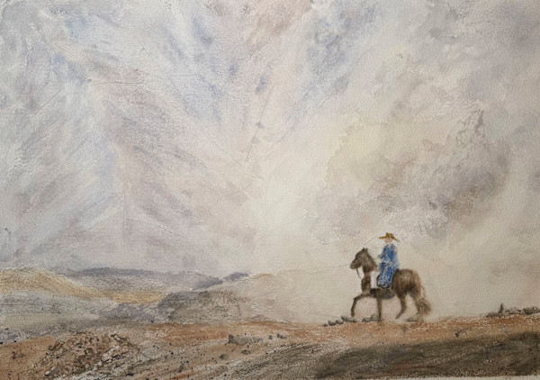 Crossing the Peruvian Desert by Tina Mewhinney