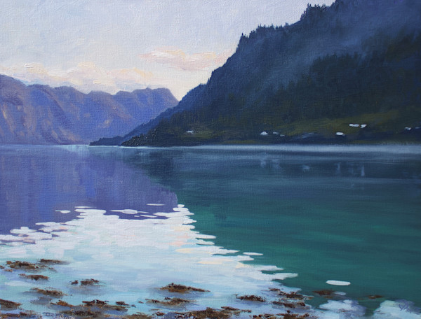 Kveld i fjorden by Silvia Ilona Sørhagen, Image 1.
