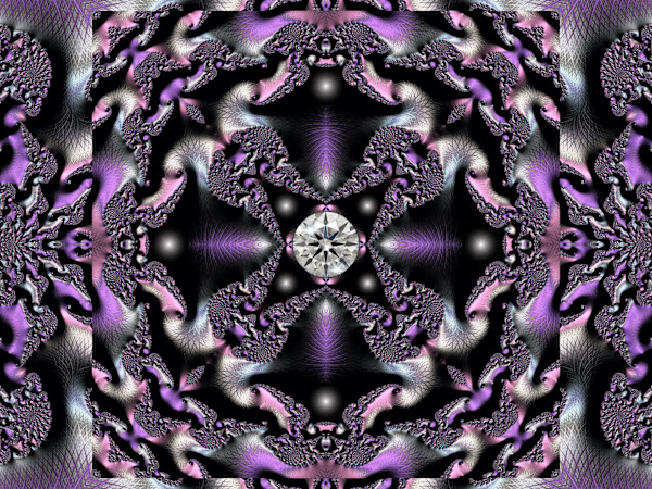 Jeweled Light Beams by Rel Rogers