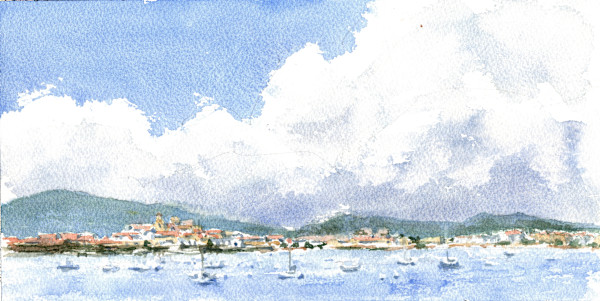 Across to Hondarribia by J Michael Gatlin