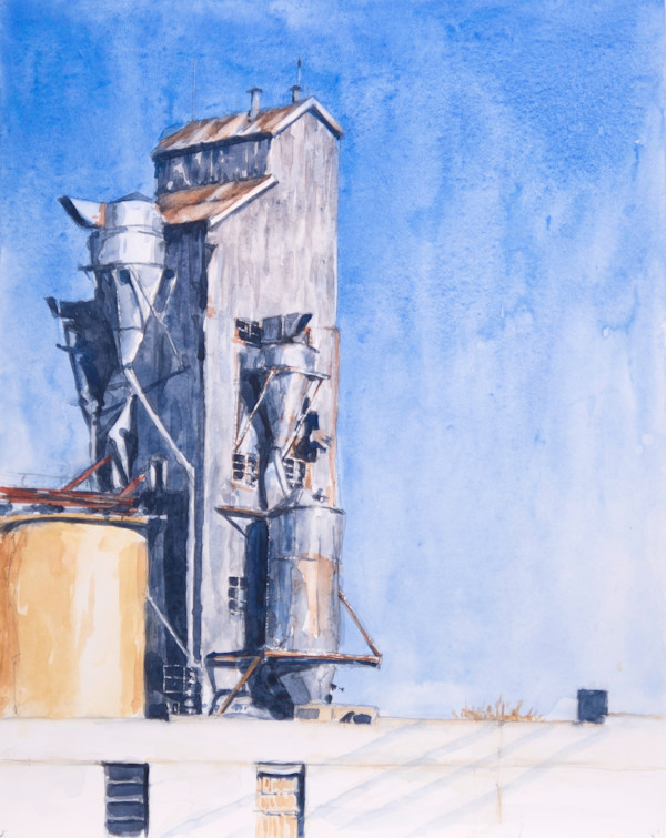 Grain Elevator 2 by J Michael Gatlin