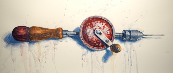 Grandpa's Hand Drill by J Michael Gatlin