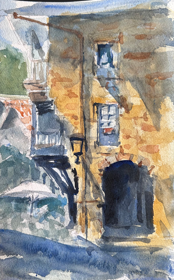 Hendaye Alleway by J Michael Gatlin