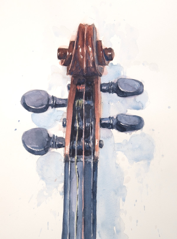 My Grandfather's Violin – Study #2 by J Michael Gatlin